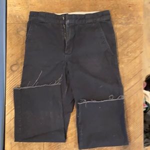 Reformation boyfriend chinos 27 navy